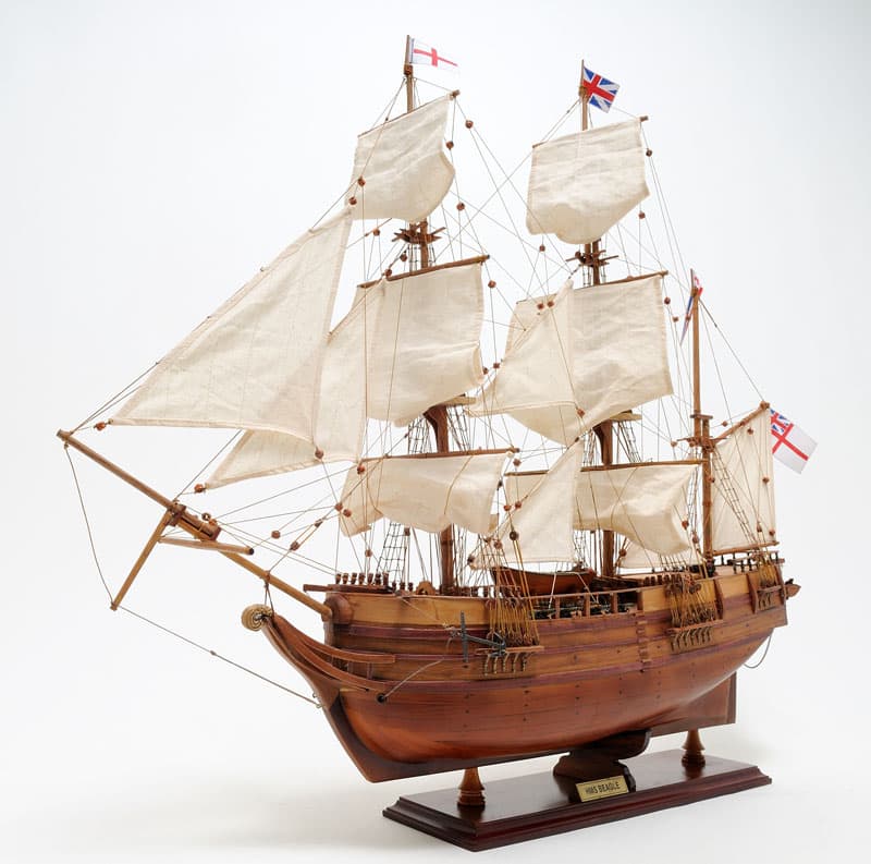 Old Modern Handicrafts Beagle Model Ship
