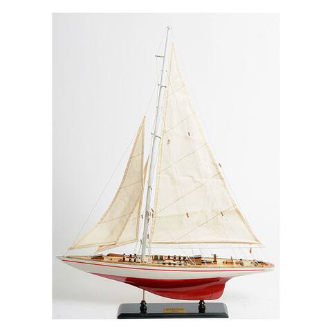 Old Modern Handicrafts Endeavour Yacht Model Ship