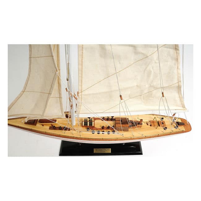 Old Modern Handicrafts Endeavour Yacht Model Ship