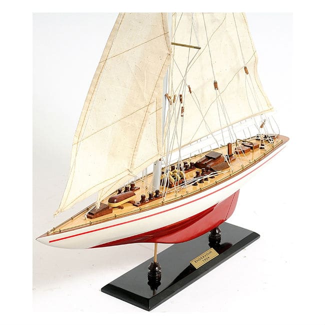 Old Modern Handicrafts Endeavour Yacht Model Ship