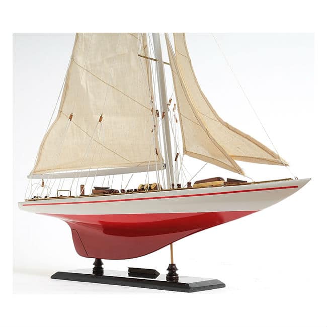 Old Modern Handicrafts Endeavour Yacht Model Ship