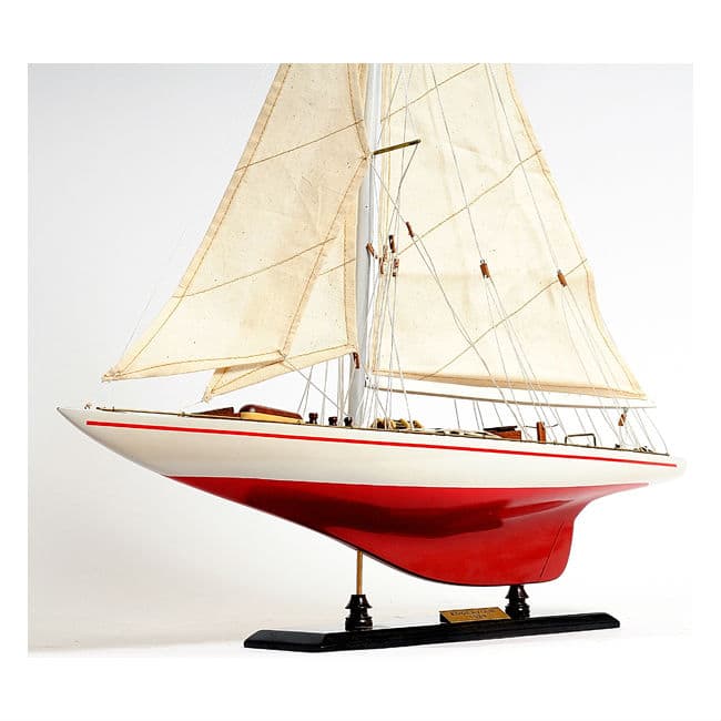 Old Modern Handicrafts Endeavour Yacht Model Ship