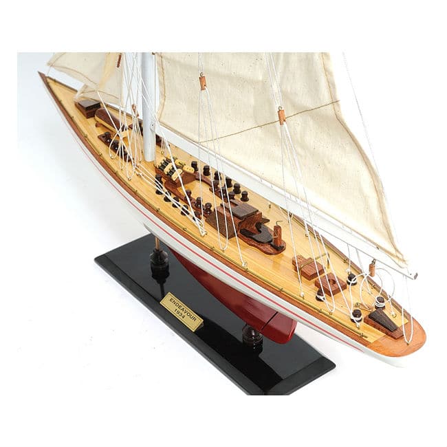 Old Modern Handicrafts Endeavour Yacht Model Ship
