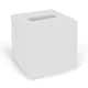 Option White Tissue Holder