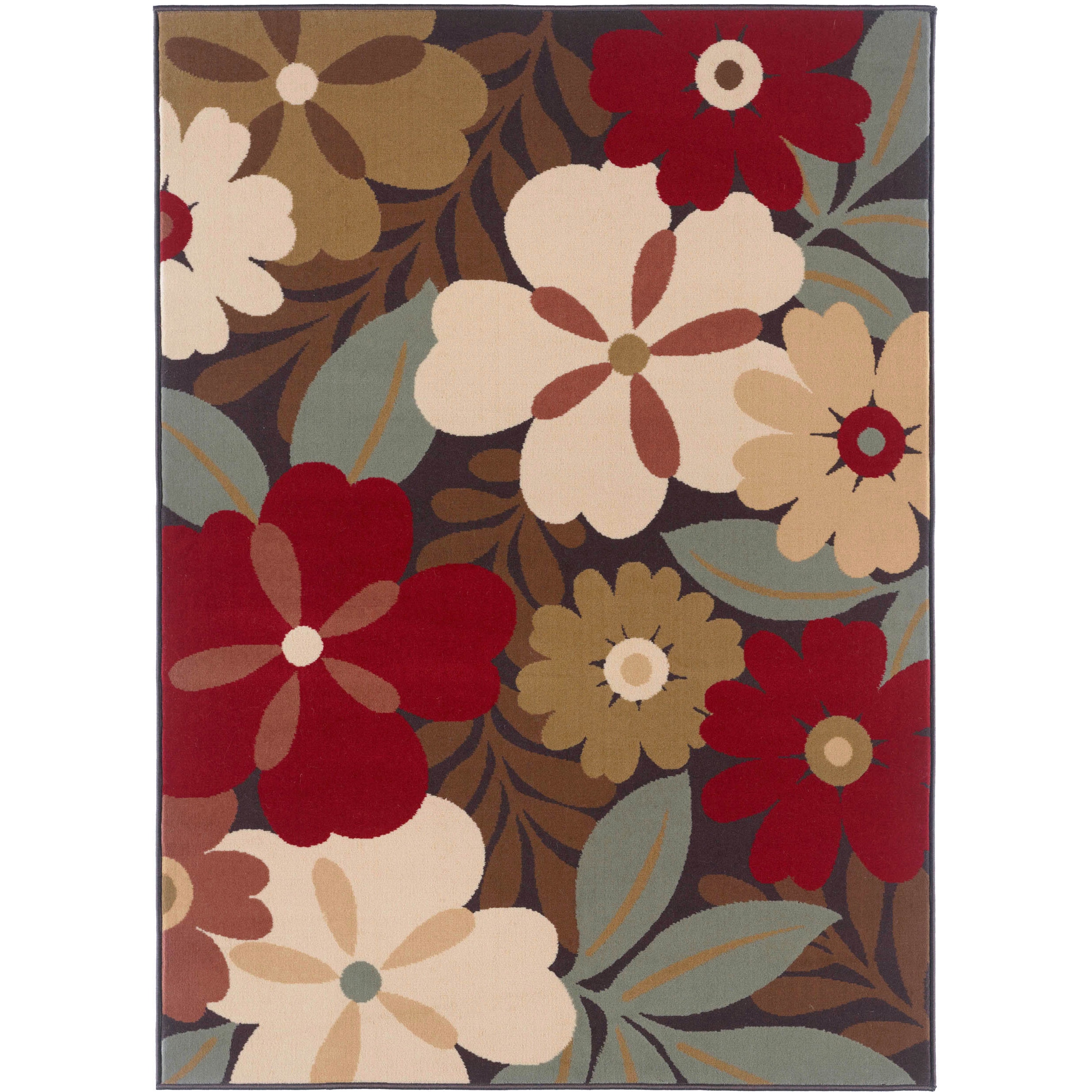 Lagoon 104520 Contemporary Multi Area Rug (76 X 910)