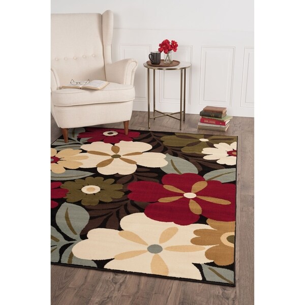 Alise Lagoon Contemporary Multi Area Rug - 7'6 x 9'10