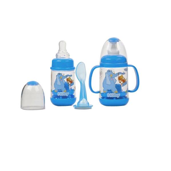 Shop Nuby Infant Printed Bottle Feeder Set Overstock 7847645