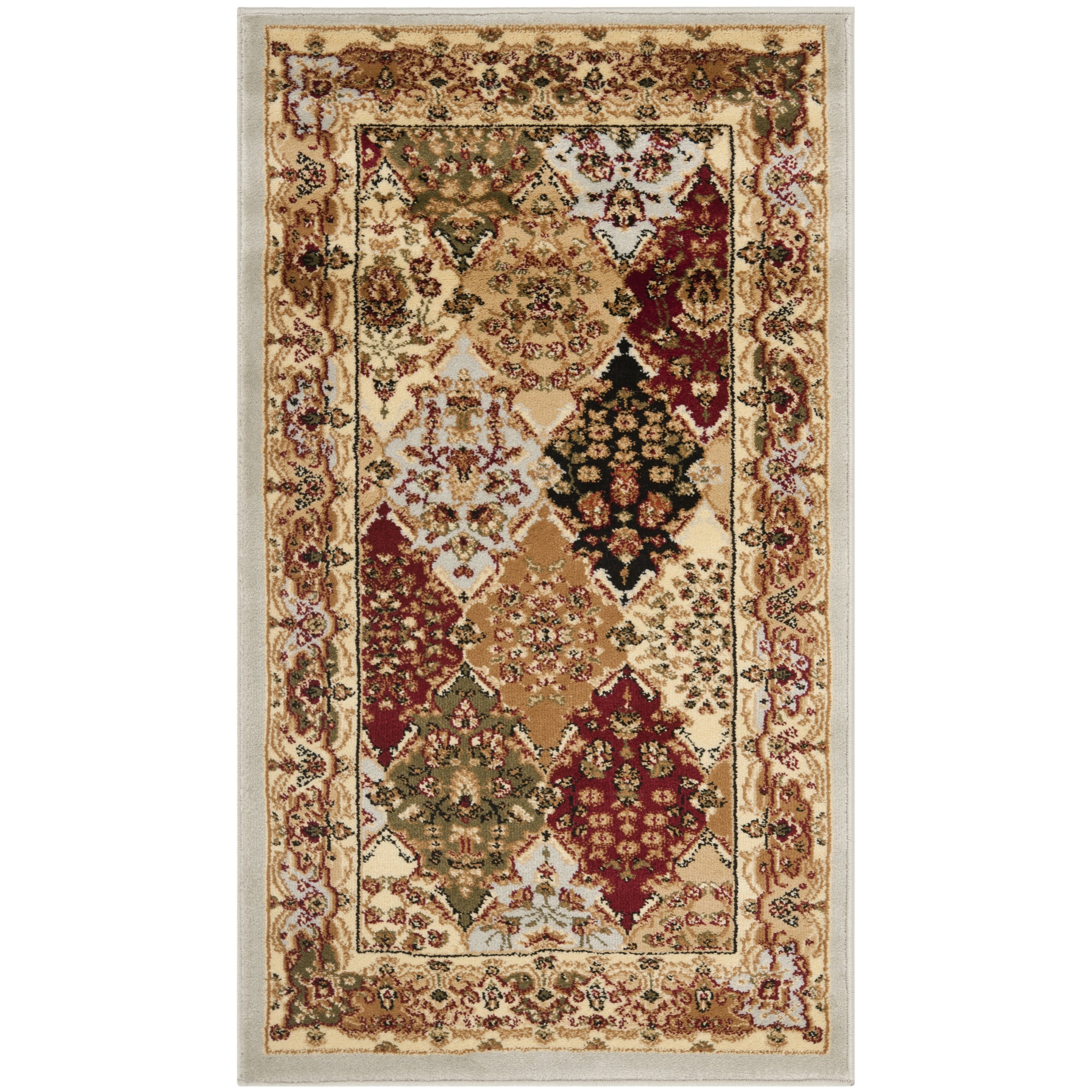 Safavieh Lyndhurst Gray/multicolored Latex free Rug (23 X 4)