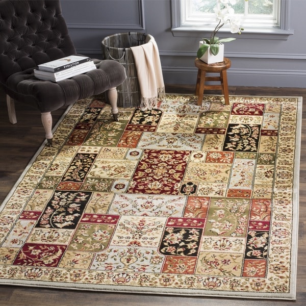 Safavieh Lyndhurst Traditional Oriental Grey/ Multi Rug - 5' x 5' Square