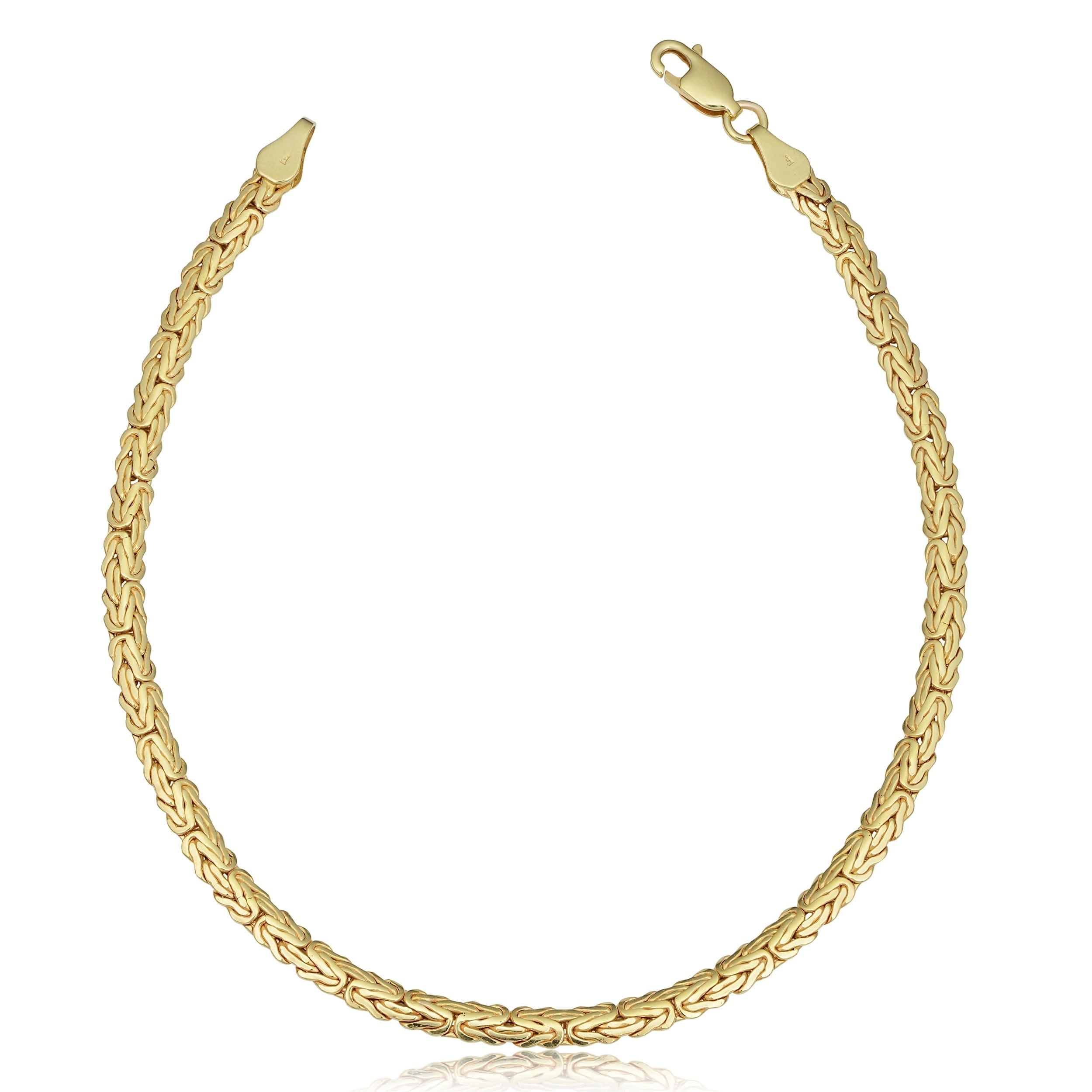 mm Flat Byzantine Link Anklet Today $449.99   $499.99