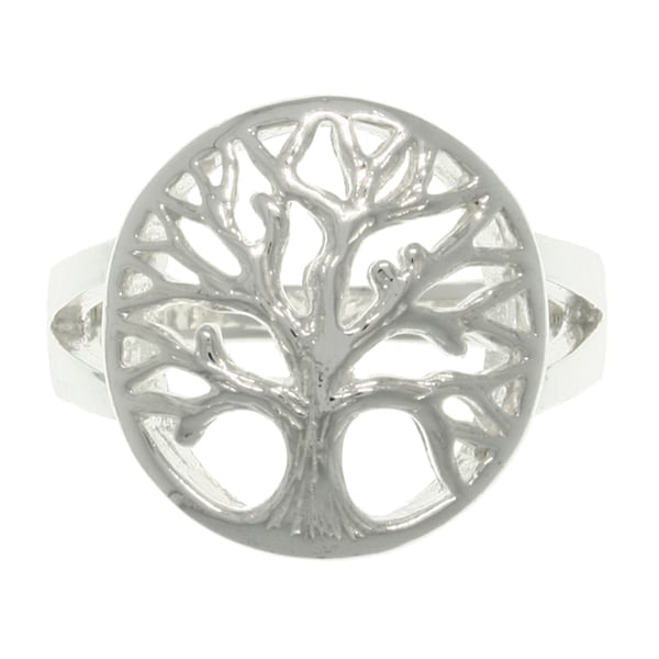 CGC Sterling Silver Tree of Life Ring Carolina Glamour Collection Sterling Silver Rings