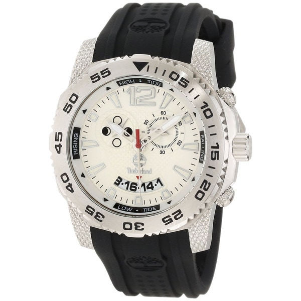 Timberland Mens Hydroclimb Black/ Silver Moon/ Tide Phase Watch