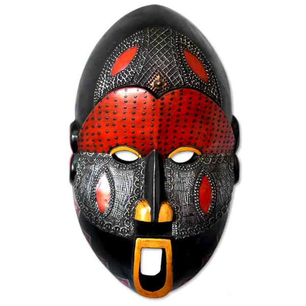 Shop Handmade Dan Comic Paint And Aluminum Mask Ghana