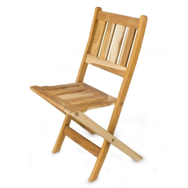 Shop Handmade Teakwood 'Mexican Sierra' Folding Chair (Mexico) On