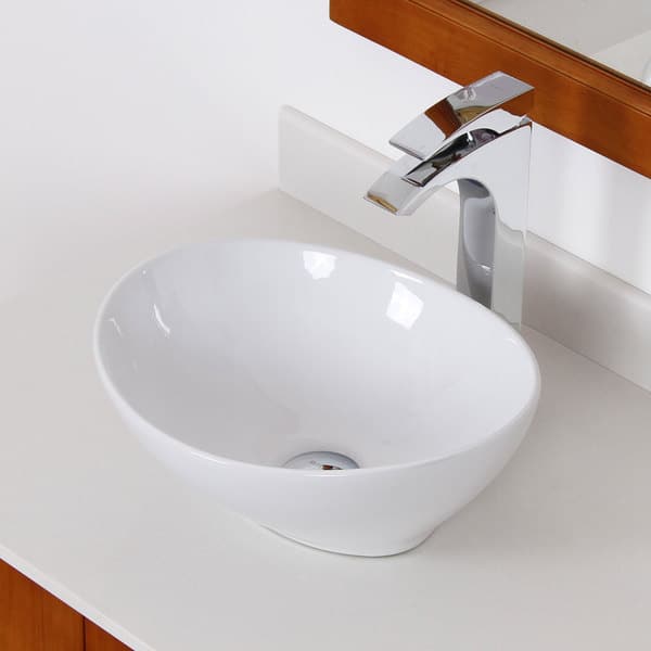 Oval Sink Organizer Tray