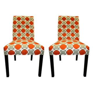 Halo Grani 6-button Tufted Dining Chair (Set of 2) - 21 inches w. x 26 ...
