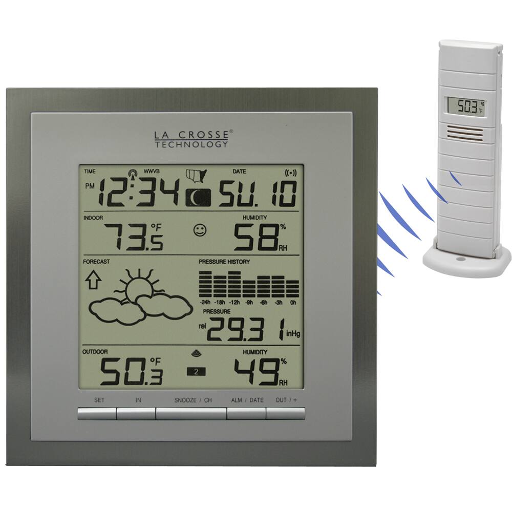 Wireless Forecast Station with Pressure History