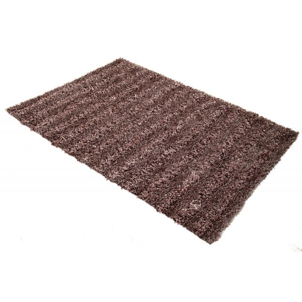 Hand-woven Seabury Shag Amethyst Area Rug (4' x 6') - 4' x 6'
