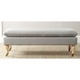 Shop Safavieh Hampton Light Grey Cotton Blend Pillow Top ...