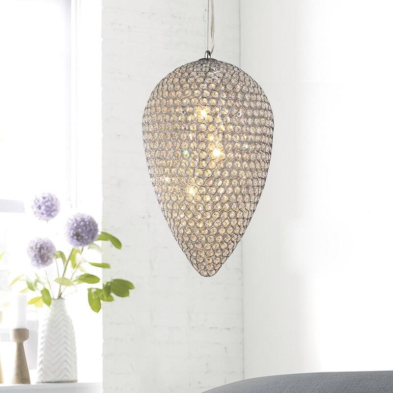 Orai 3-light Chrome Chandelier