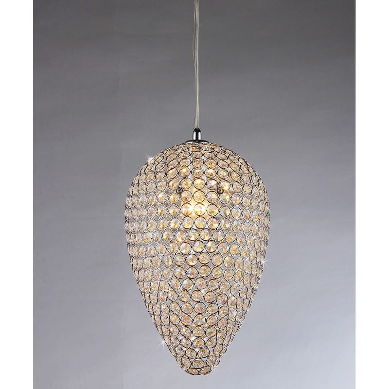 Orai 3-light Chrome Chandelier