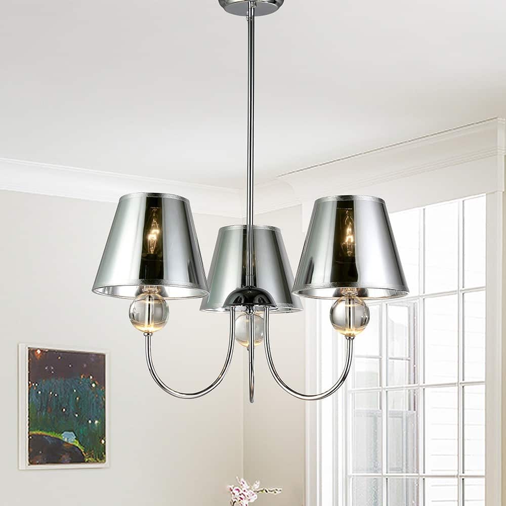 Leto Chrome Chandelier