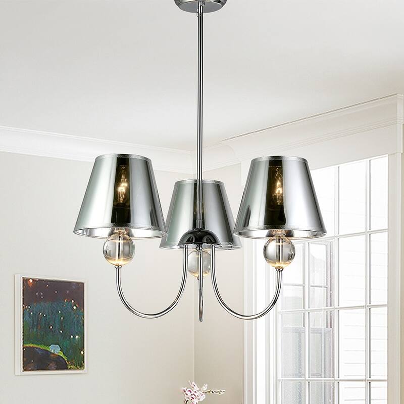 Leto Chrome Chandelier