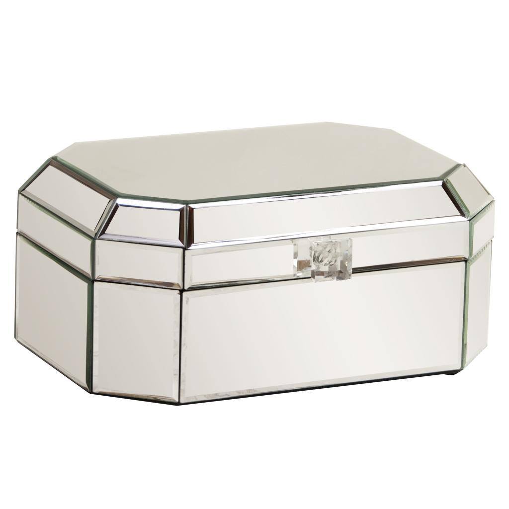 Mirrored Octagonal Chest