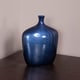 preview thumbnail 1 of 5, Allan Andrews Small Sleek Cobalt Blue and Black Vase