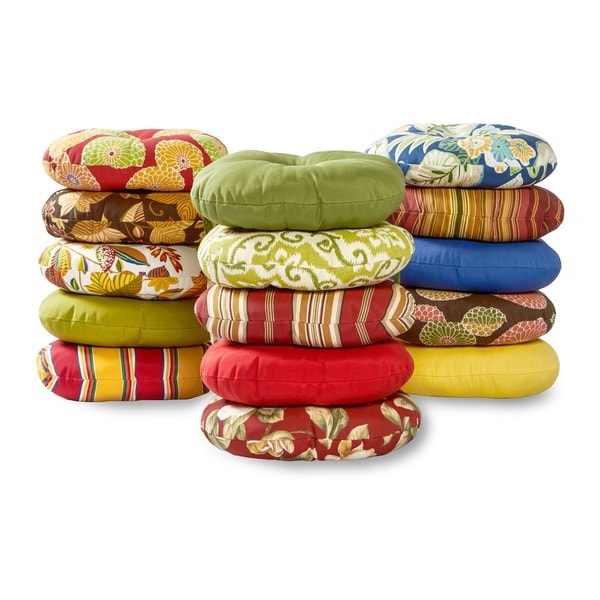 15 round bistro cushions