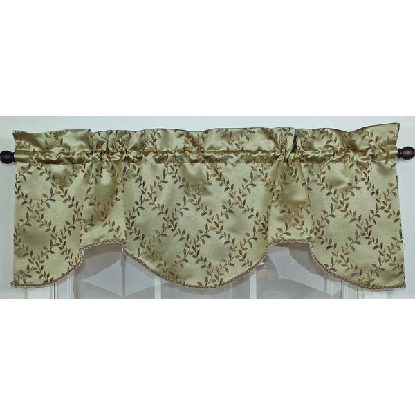 Tahoe Bravo Celadon Valance Curtain