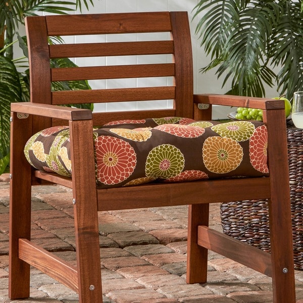 Havenside Home Eaglehardt Fl Medallion 20 Inch Outdoor Havenside Home Eaglehardt Fl Medallion 20 Inch Outdoor Chair Cushion