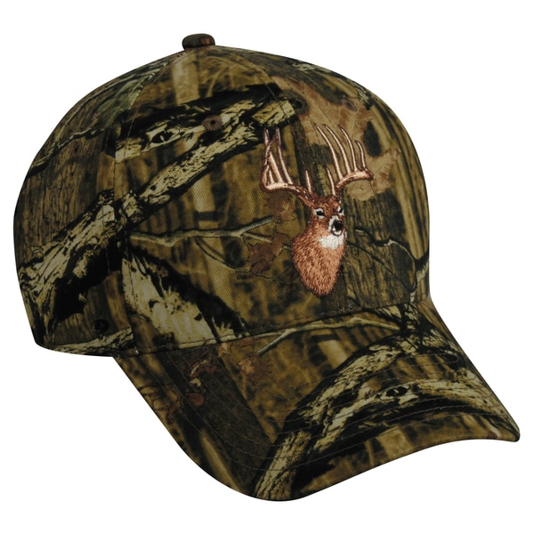 Mossy Oak Camo Deer Adjustable Hat