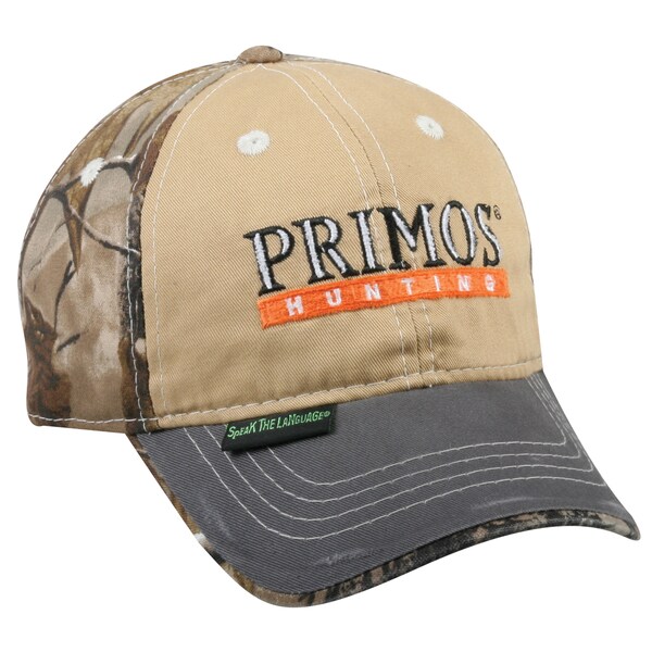 Primos Khaki Realtree AP Adjustable Hat
