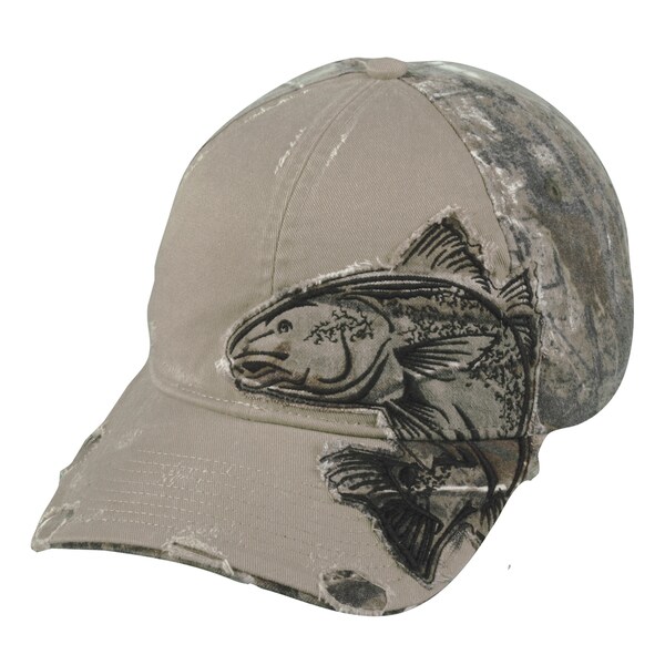 Redfish Camo Patch Adjustable Fishing Hat