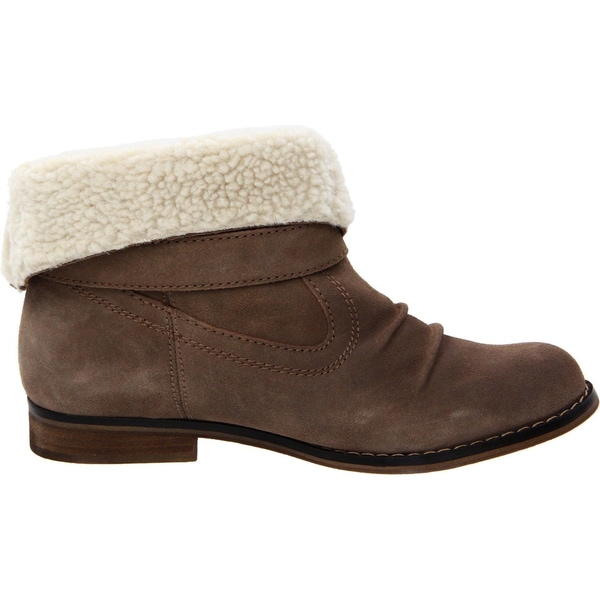 MIA Women's 'Tracey' Suede Fold-over 