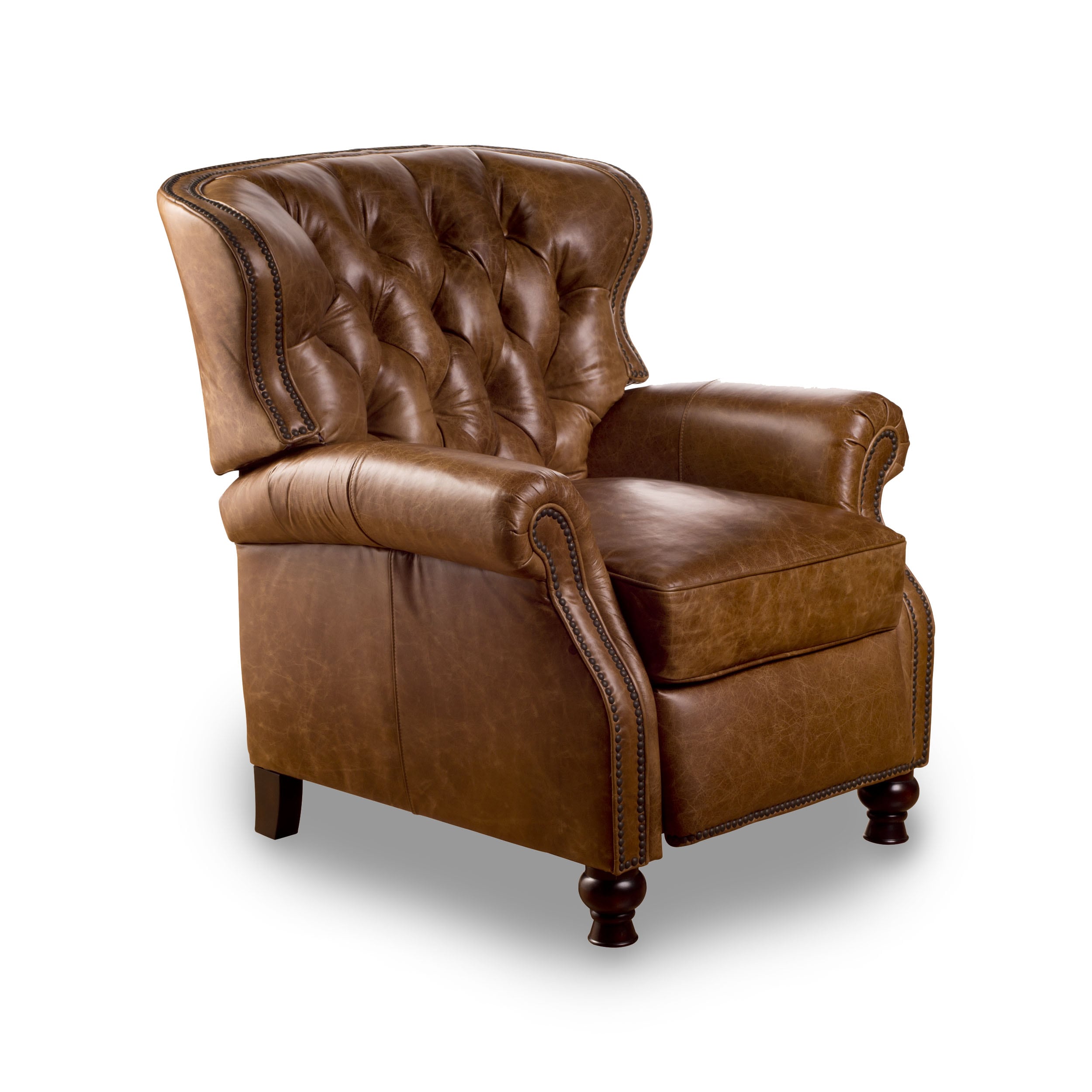 Cambridge Chaps Saddle Leather Recliner