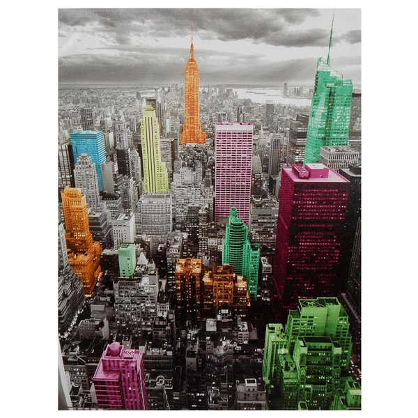 HighLights of New York Skyline Canvas Wall Art Free Shipping On