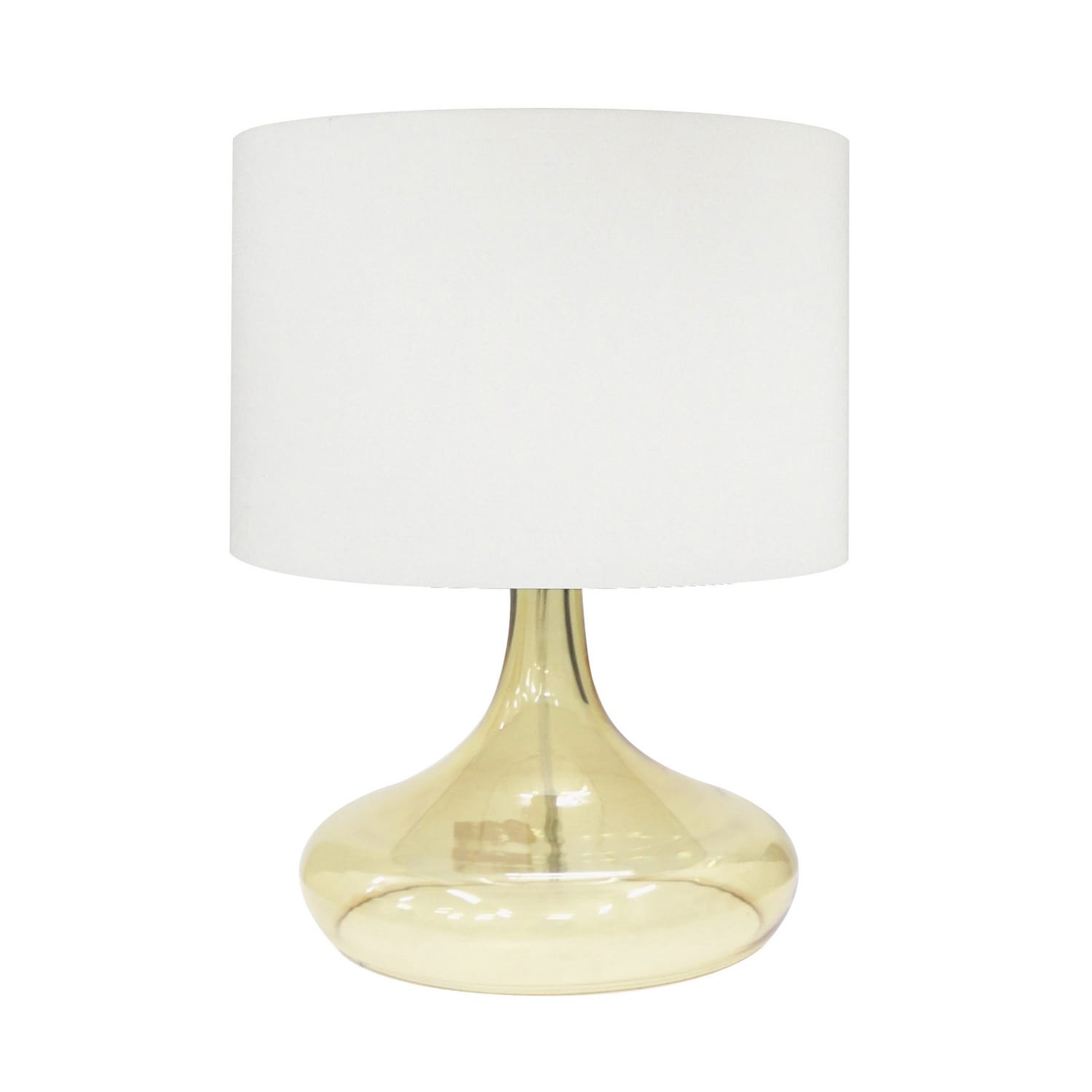 Integrity 16.5 inch Amber Opal Glass Table Lamp Today $121.99 Sale $