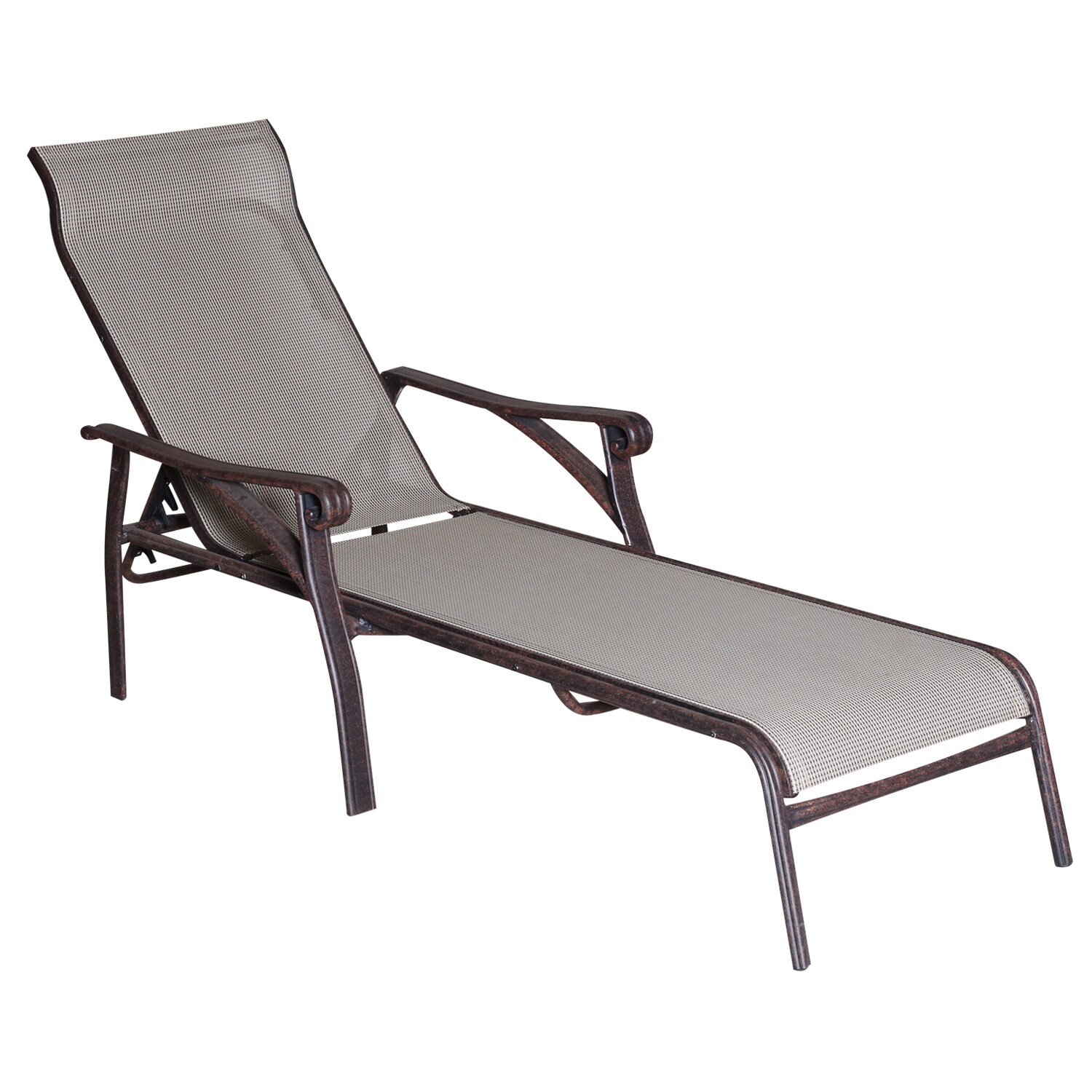 Outdoor Sling Chaise Lounge Bed Bath Beyond 7860674