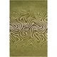 preview thumbnail 22 of 21, Nourison Contour Tone on Tone Abstract Zebra Modern Hand-tufted Area Rug 7' 3" x 9' 3" - Green - Rectangle