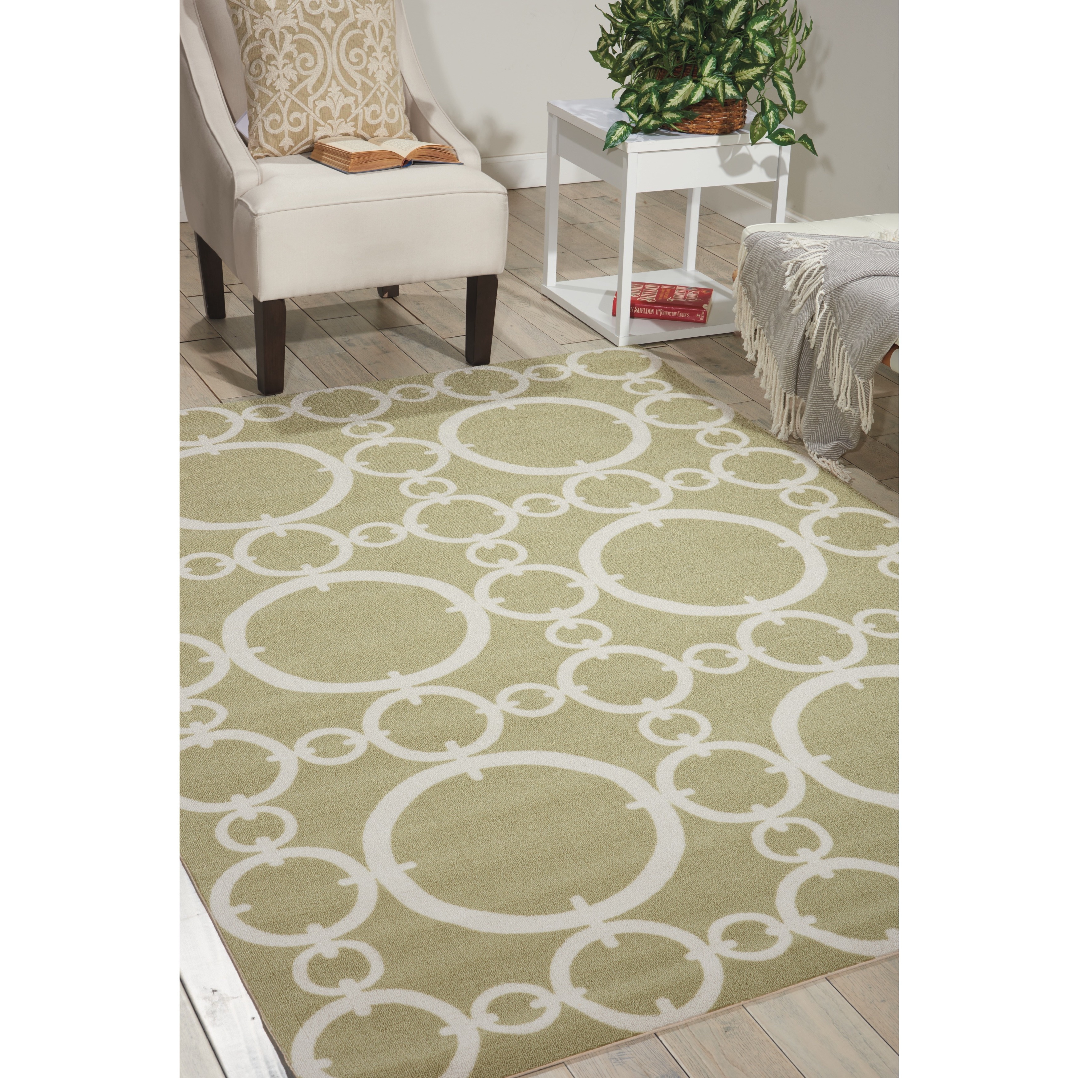 Waverly Sun and Shade Citrene Rug (79 x 1010) Today $198.99 Sale $