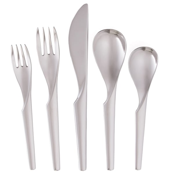 Yamazaki Alban 5 piece Place Setting Flatware Set Yamazaki Flatware Sets