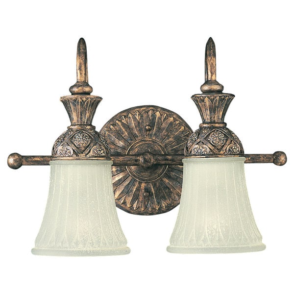 Highlands 2 light Wall Fixture Sea Gull Lighting Sconces & Vanities