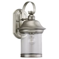 Sea Gull Lighting Hermitage 3 Light Antique Brushed Nickel Sea Gull Lighting Hermitage Antique Brushed Nickel Outdoor Wall Lantern