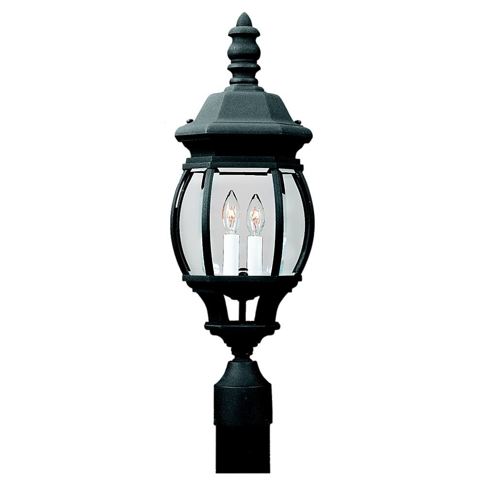 Wynfield 2-Light Black Post Fixture
