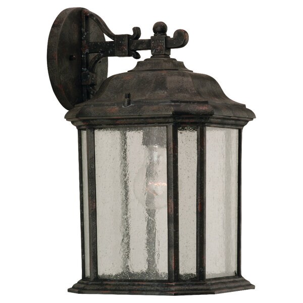 Shop Kent Bronze Traditional Outdoor 1Light Wall Lantern Free