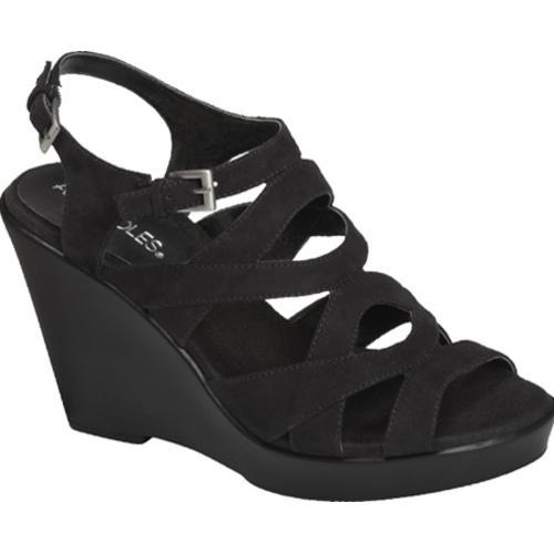 Women's Aerosoles Coral Reef Black Fabric