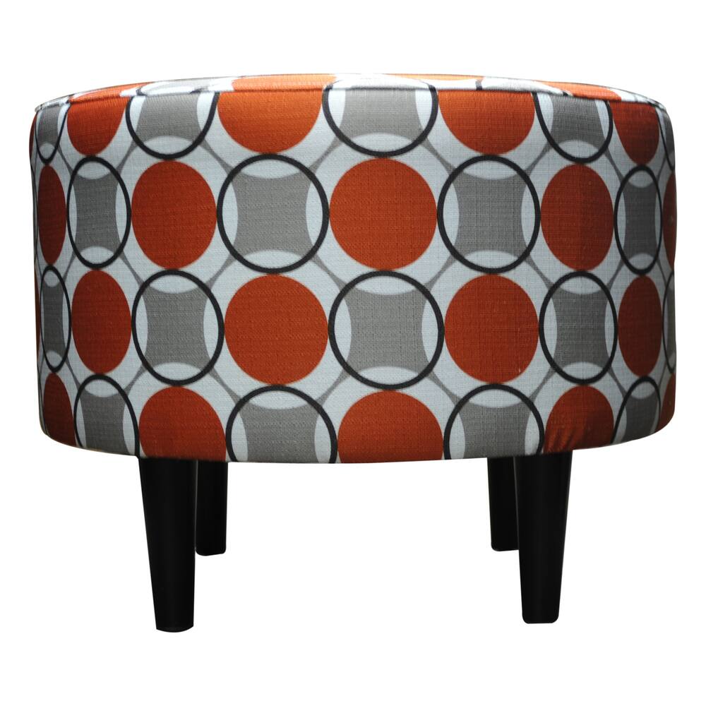 Round Sophia Halo Ottoman