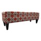 preview thumbnail 2 of 5, Sole Designs Button Tufted Storage Bench